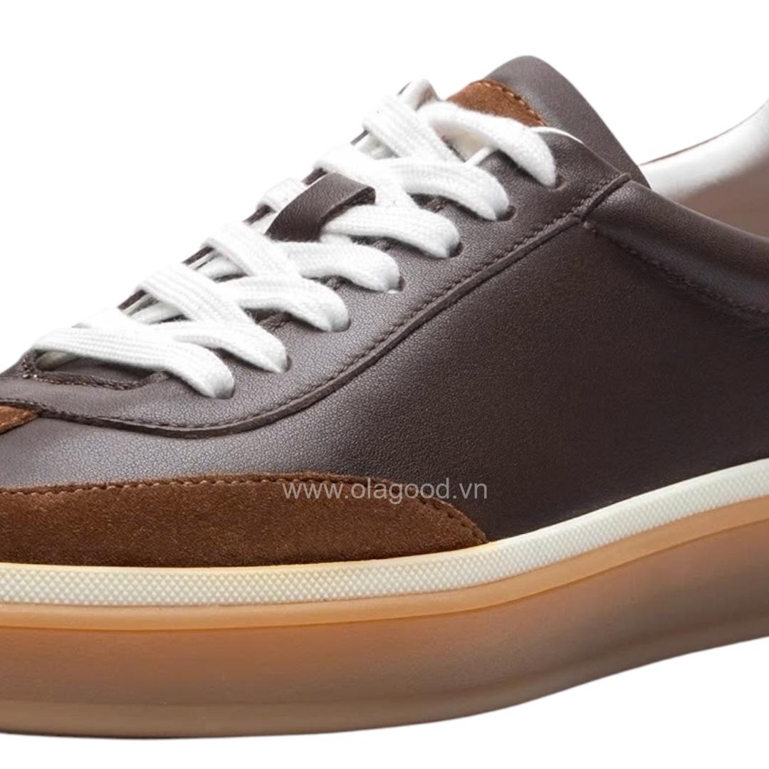 Giày thể thao nam da lộn cao cấp - ZSK019B - Hình ảnh 9