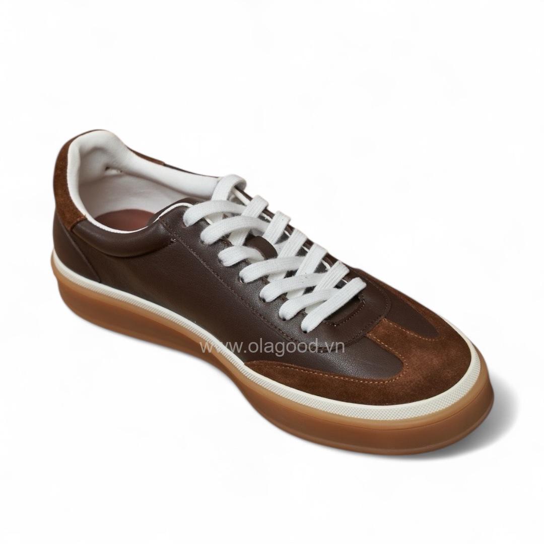 Giày thể thao nam da lộn cao cấp - ZSK019B - Hình ảnh 6