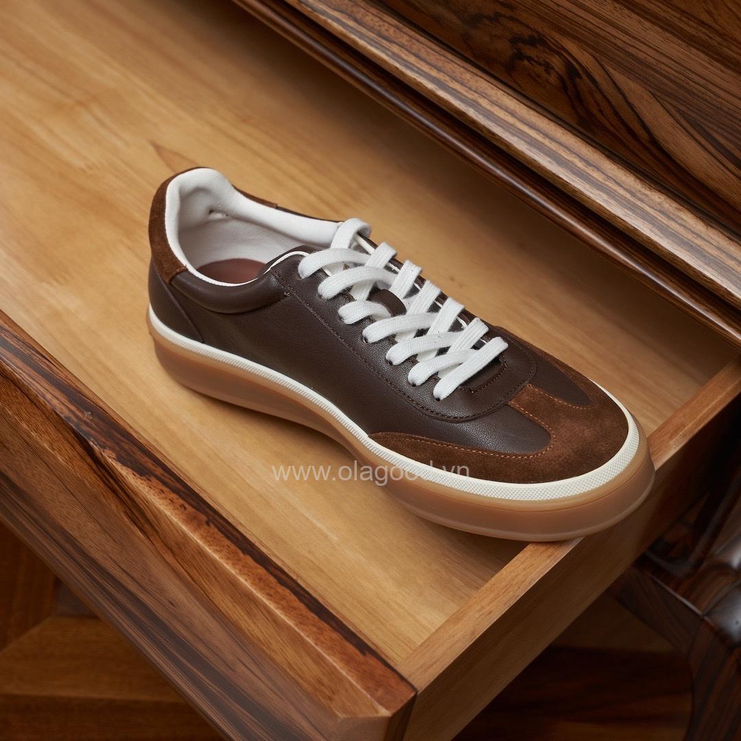 Giày thể thao nam da lộn cao cấp - ZSK019B - Hình ảnh 12