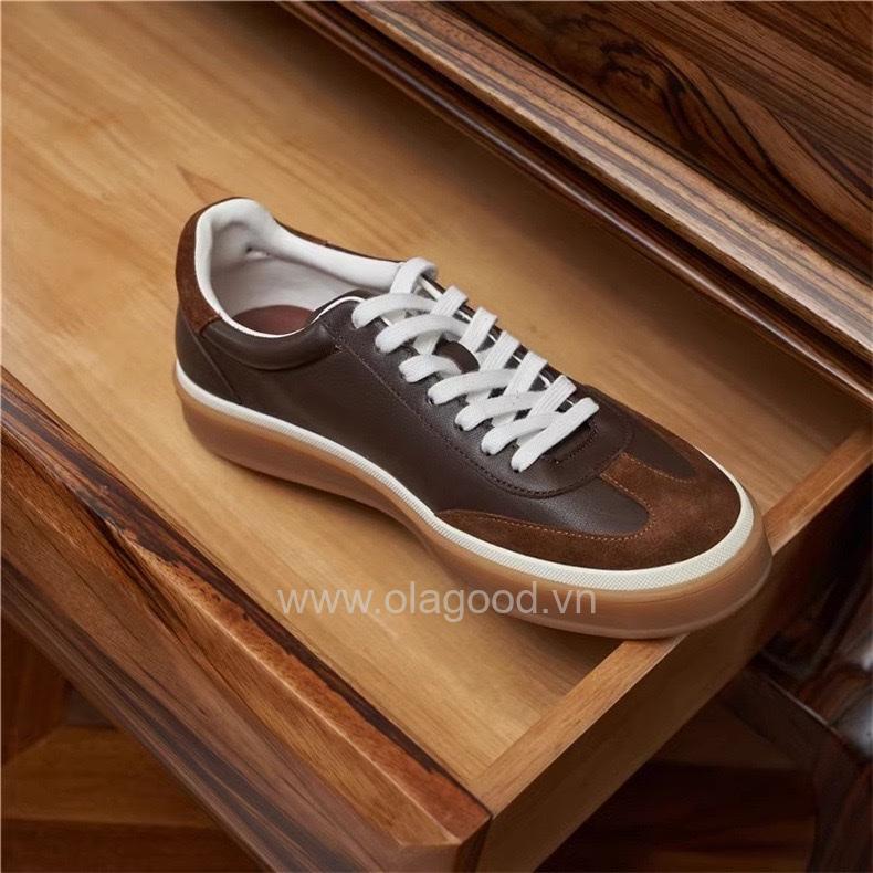 Giày thể thao nam da lộn cao cấp - ZSK019B - Hình ảnh 15