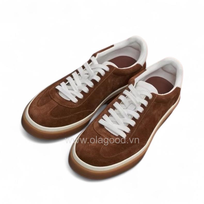 Giày thể thao nam da lộn cao cấp - ZSK0110B