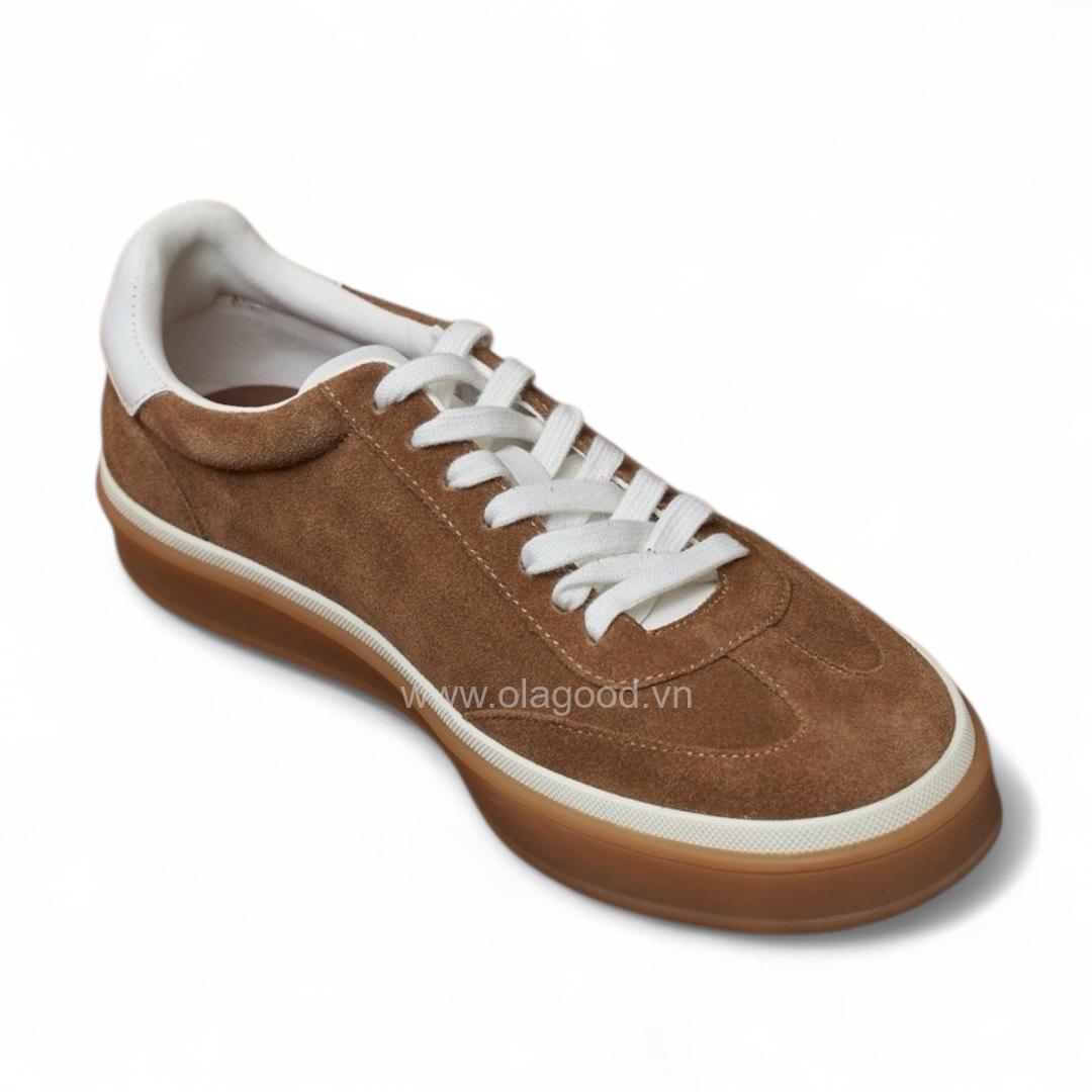 Giày thể thao nam da lộn cao cấp - ZSK0110B - Hình ảnh 6