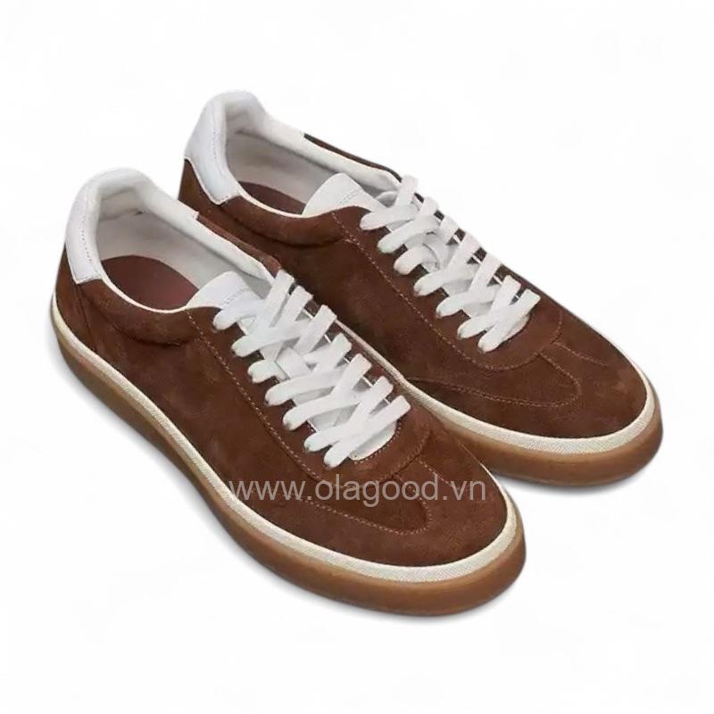 Giày thể thao nam da lộn cao cấp - ZSK0110B - Hình ảnh 3