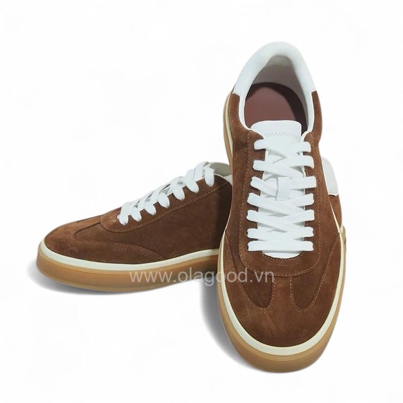 Giày thể thao nam da lộn cao cấp - ZSK0110B - Hình ảnh 4