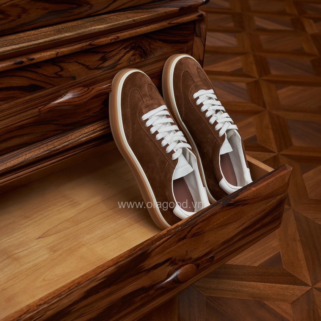 Giày thể thao nam da lộn cao cấp - ZSK0110B - Hình ảnh 9