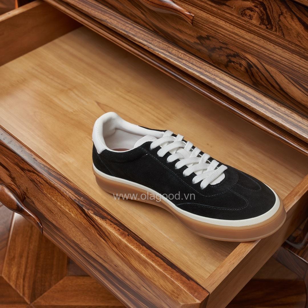 Giày thể thao nam da lộn cao cấp - ZSK0111B - Hình ảnh 10