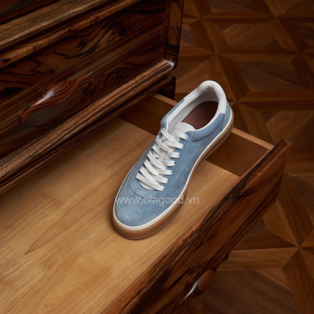 Giày thể thao nam da lộn cao cấp - ZSK017B - Hình ảnh 8