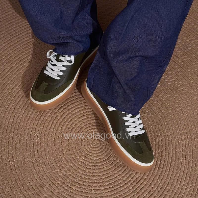 Giày thể thao nam da lộn cao cấp - ZSK0112B - Hình ảnh 4