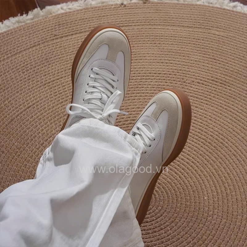 Giày thể thao nam da lộn cao cấp - ZSK0113B - Hình ảnh 5