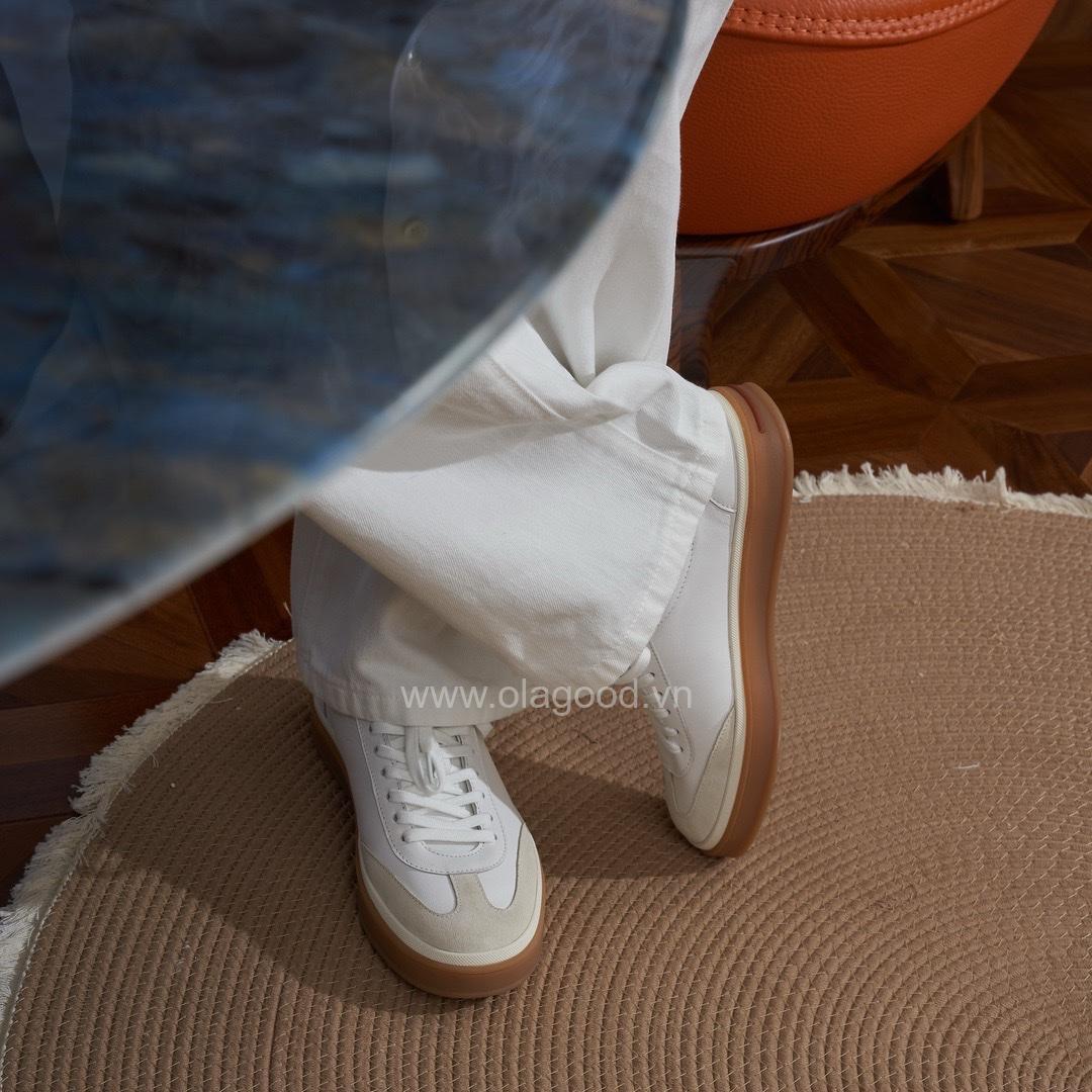 Giày thể thao nam da lộn cao cấp - ZSK0113B - Hình ảnh 6