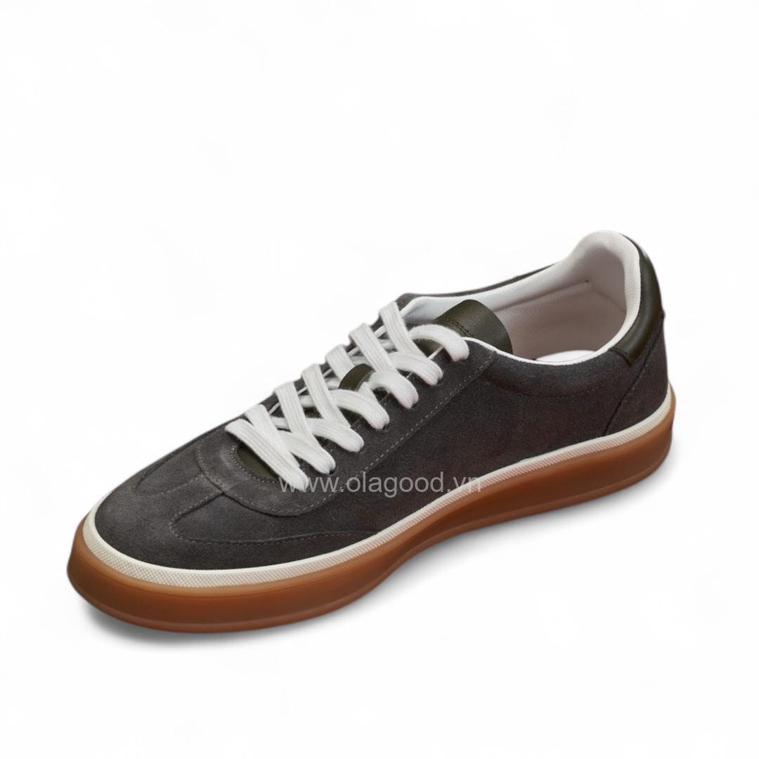 Giày thể thao nam da lộn cao cấp - ZSK0114B - Hình ảnh 3