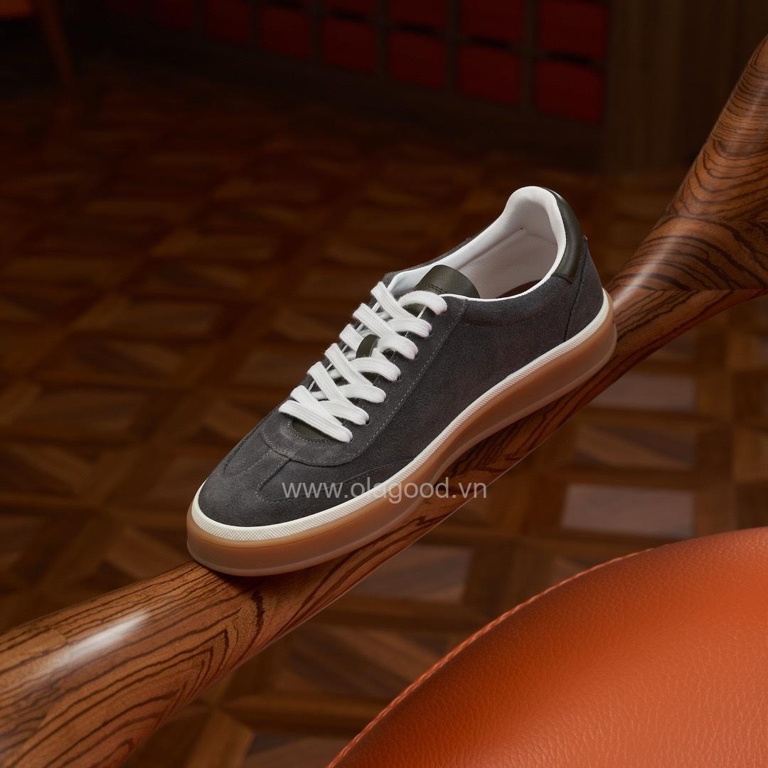 Giày thể thao nam da lộn cao cấp - ZSK0114B - Hình ảnh 10