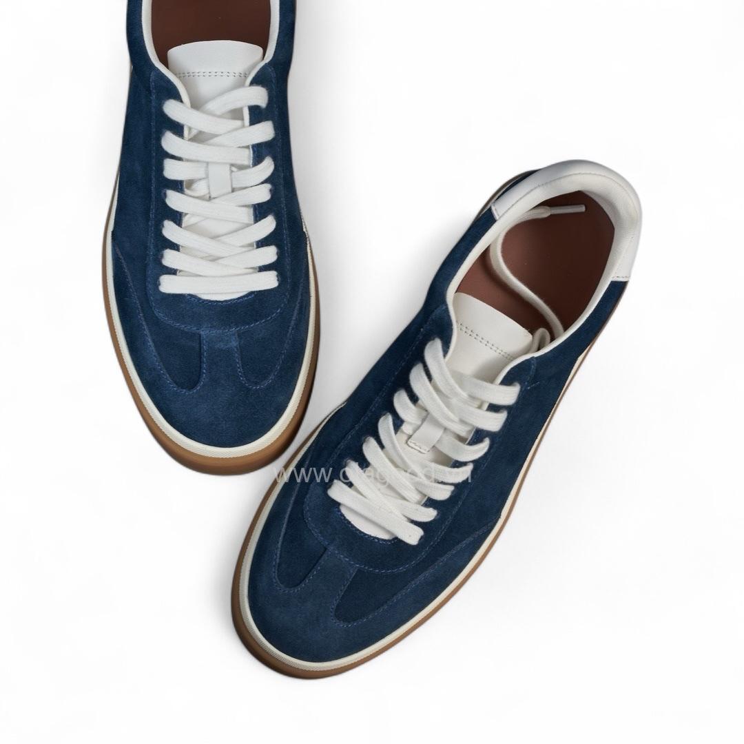 Giày thể thao nam da lộn cao cấp - ZSK0115B - Hình ảnh 4