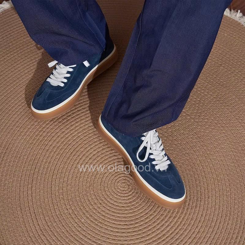 Giày thể thao nam da lộn cao cấp - ZSK0115B - Hình ảnh 5