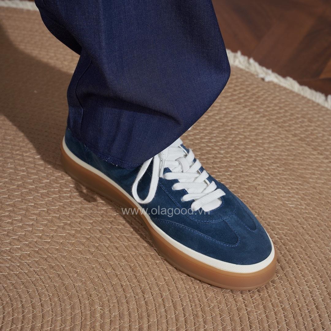 Giày thể thao nam da lộn cao cấp - ZSK0115B - Hình ảnh 7