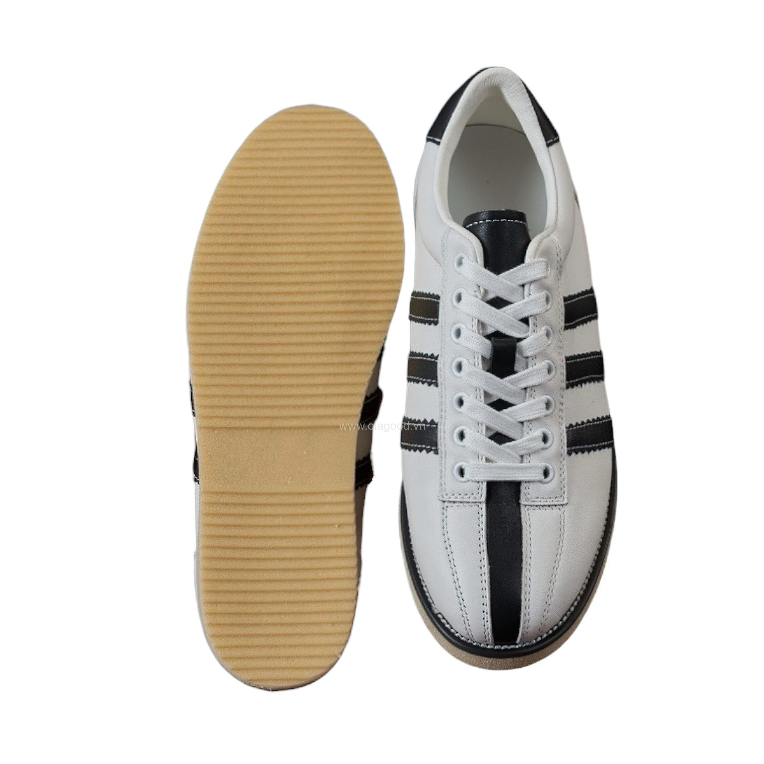 Giày thể thao nam da bê - Phong cách bowling - ZSK011B - Hình ảnh 7