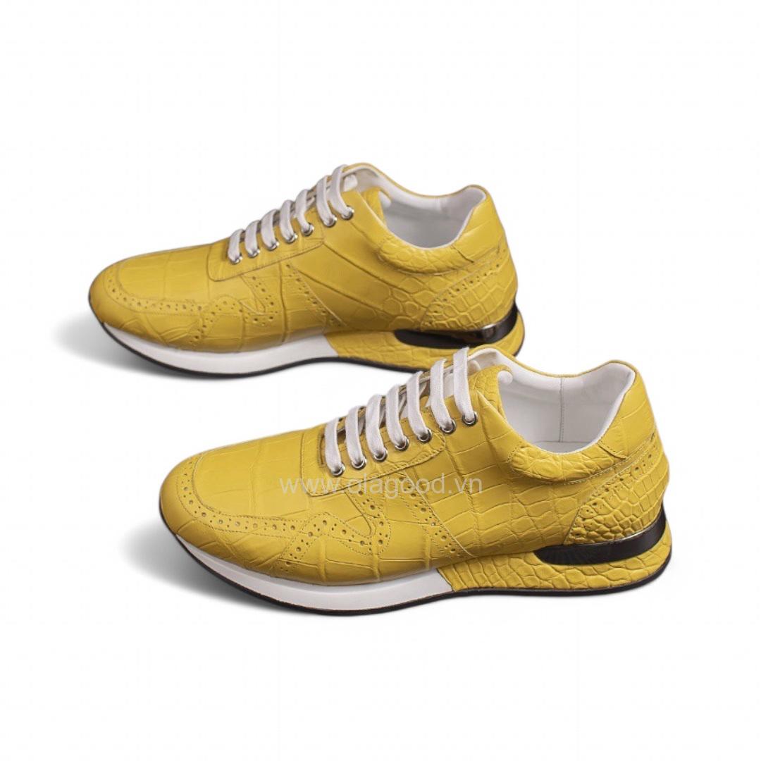 Giày thể thao nam da cá sấu - GTT0170S - Hình ảnh 3