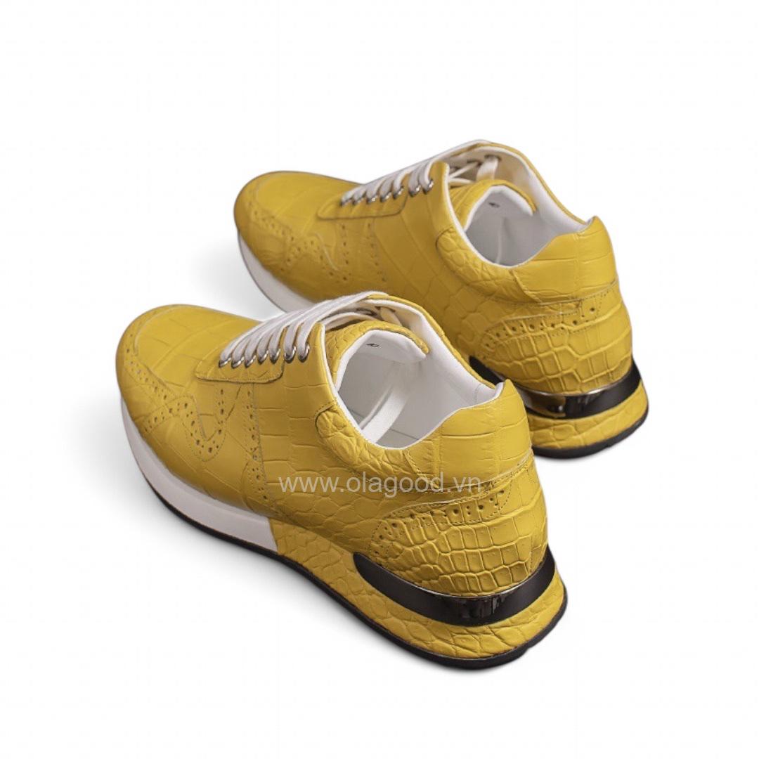 Giày thể thao nam da cá sấu - GTT0170S - Hình ảnh 7