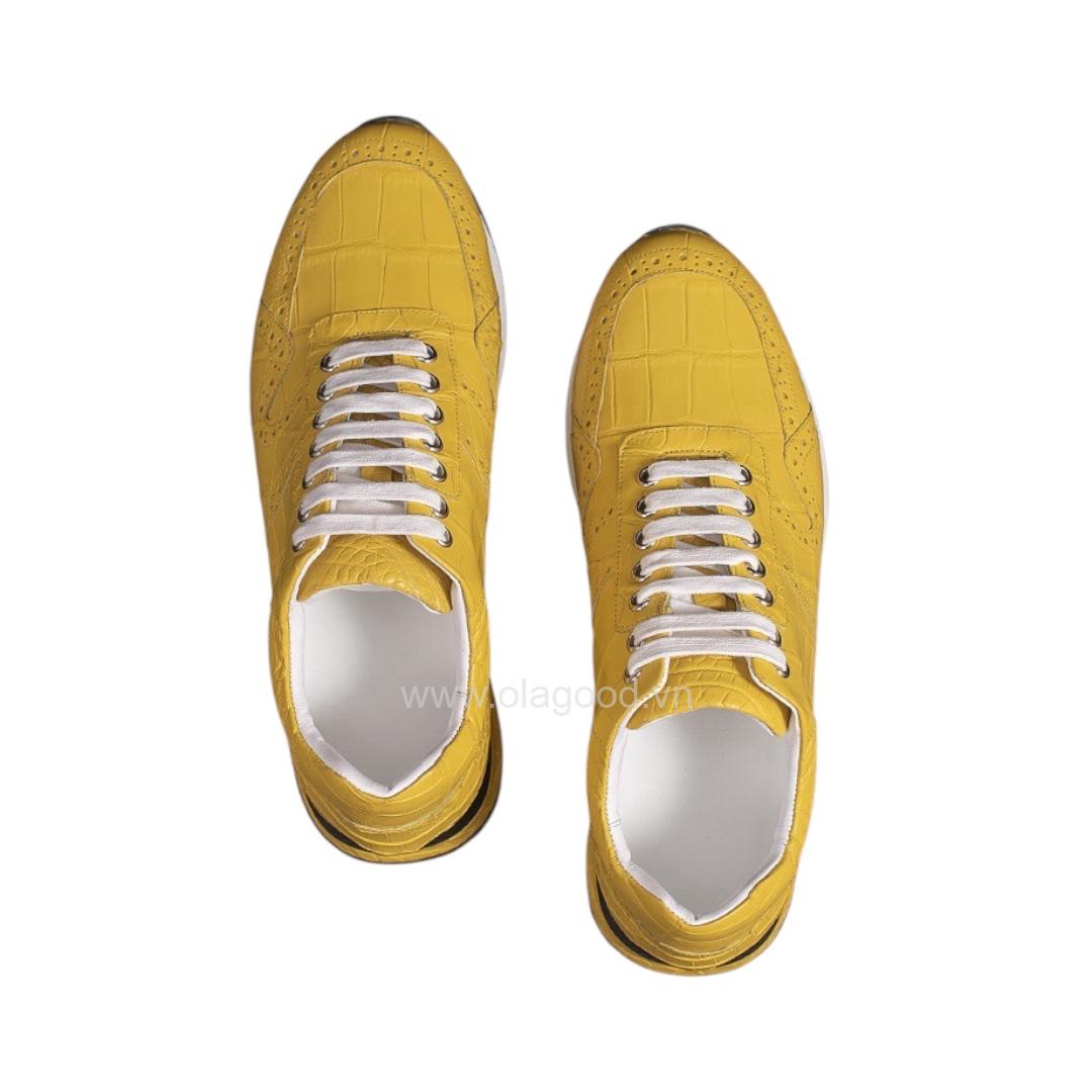 Giày thể thao nam da cá sấu - GTT0170S - Hình ảnh 6
