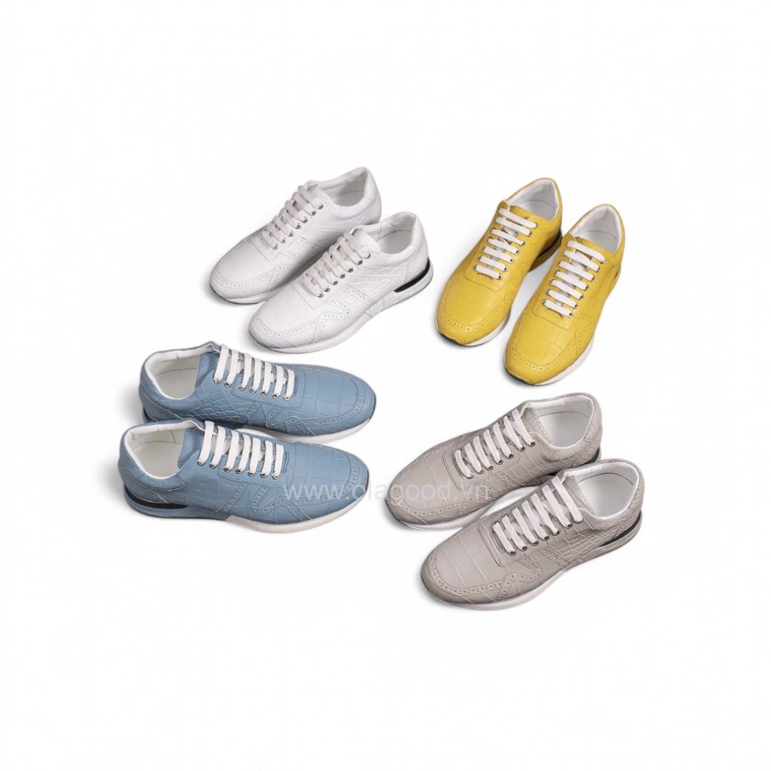 Giày thể thao nam da cá sấu - GTT0170S - Hình ảnh 8