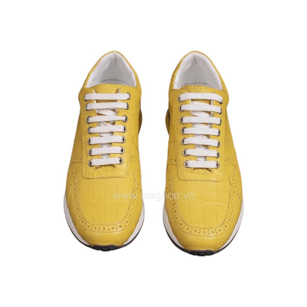 Giày thể thao nam da cá sấu - GTT0170S - Hình ảnh 4