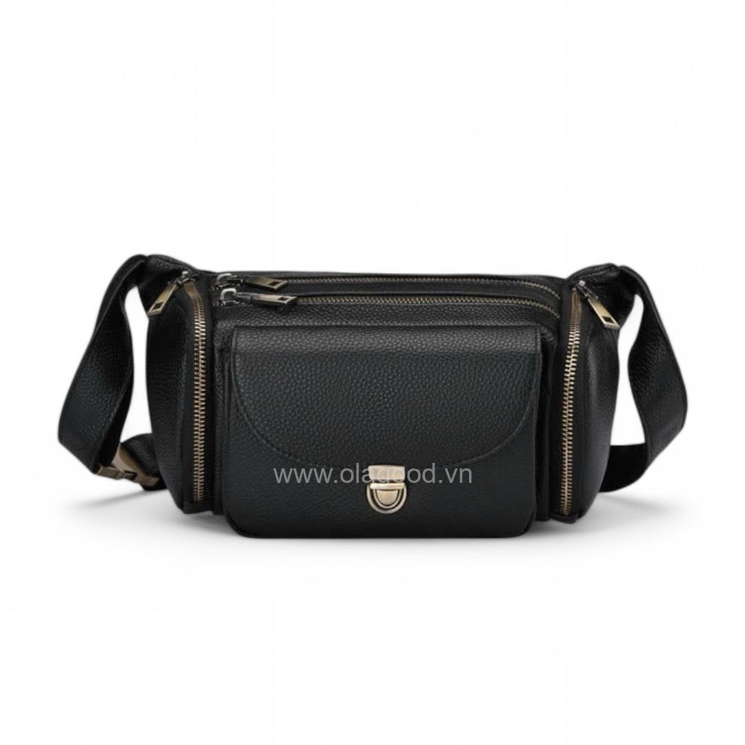 Túi bao tử đeo chéo da bò cao cấp - BT015B