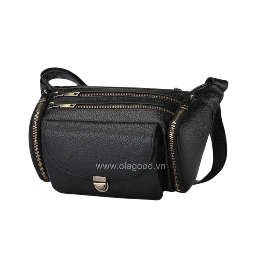 Túi bao tử đeo chéo da bò cao cấp - BT015B - Hình ảnh 7