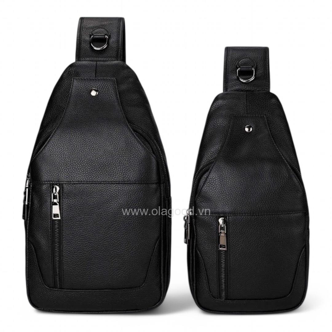 Túi bao tử nam da bò cao cấp - BT014B - Hình ảnh 7