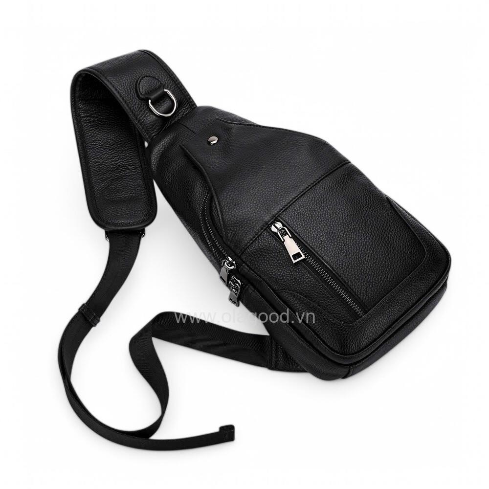 Túi bao tử nam da bò cao cấp - BT014B - Hình ảnh 5