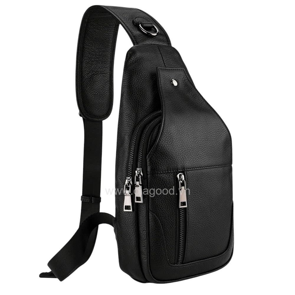 Túi bao tử nam da bò cao cấp - BT014B - Hình ảnh 4