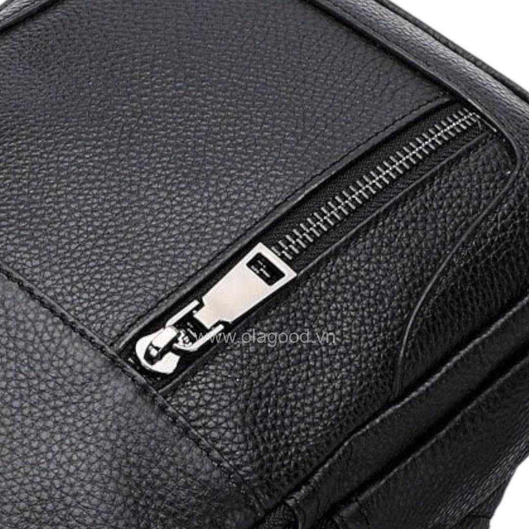 Túi bao tử nam da bò cao cấp - BT014B - Hình ảnh 12