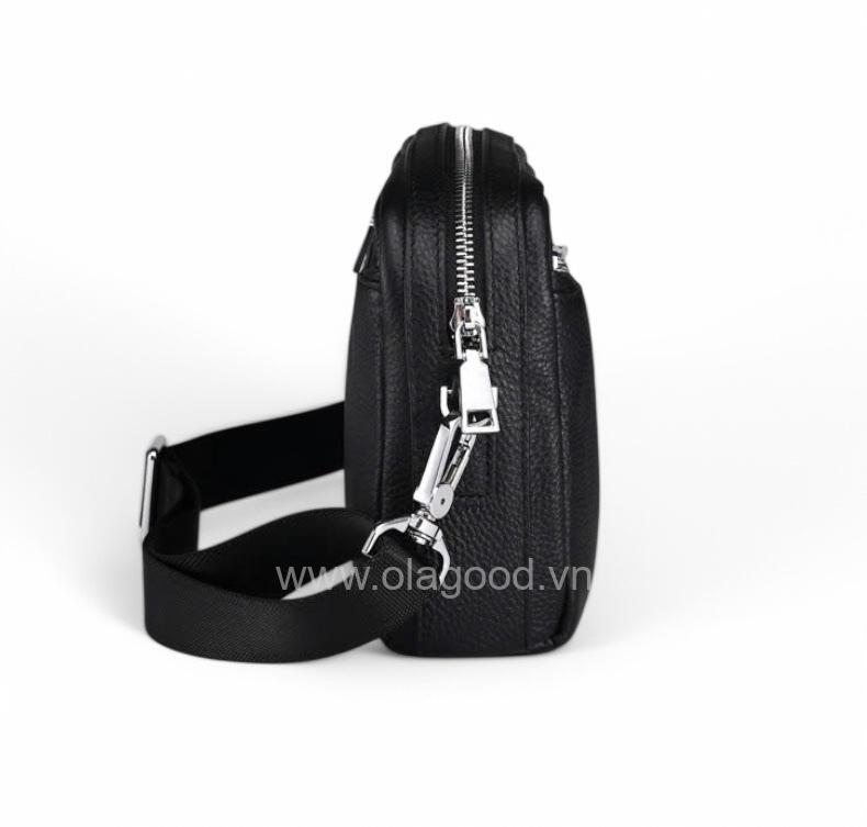 Túi đeo chéo nam da bò cao cấp - DV014B - Hình ảnh 10