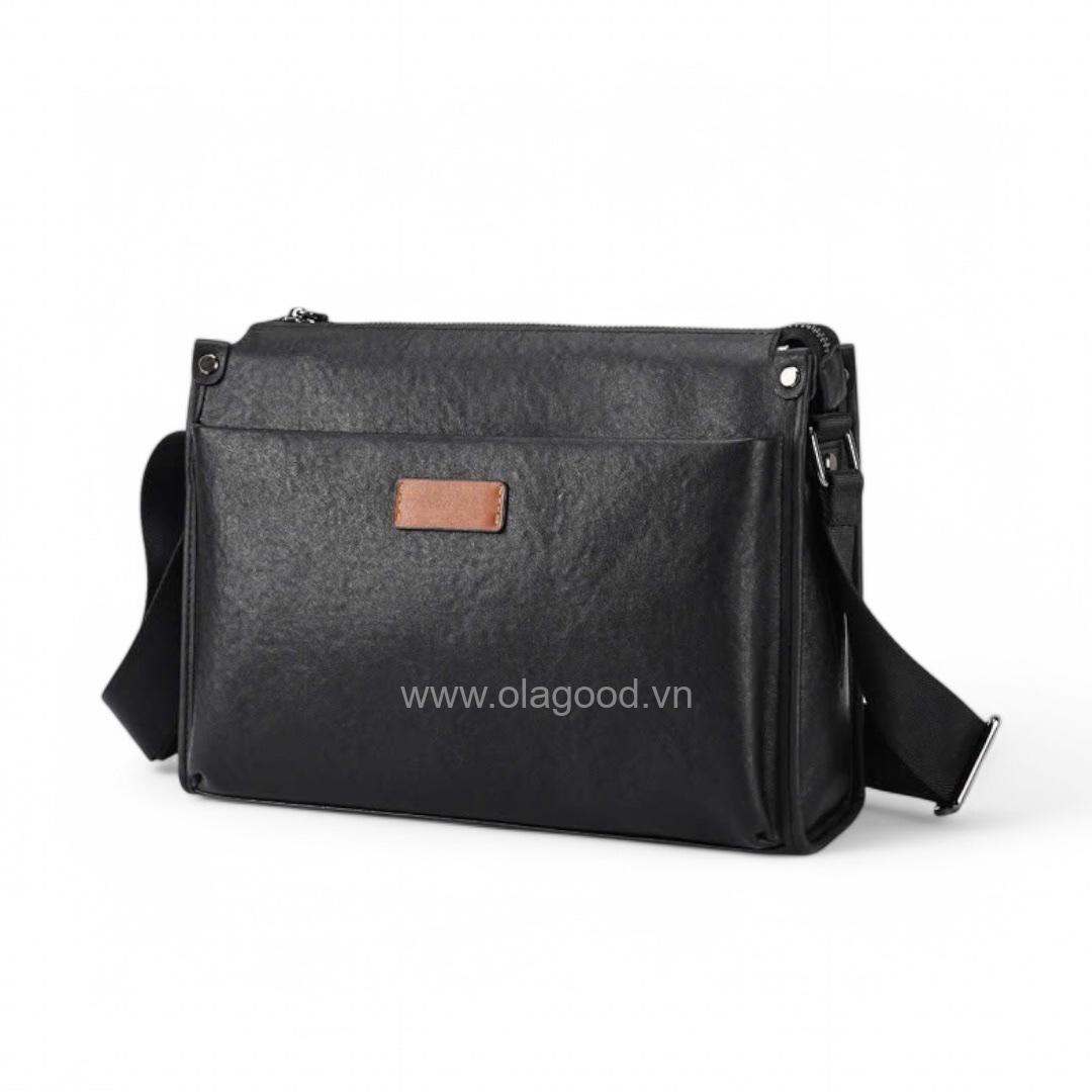 Túi đeo vai da bò cao cấp - DV0113B - Hình ảnh 4