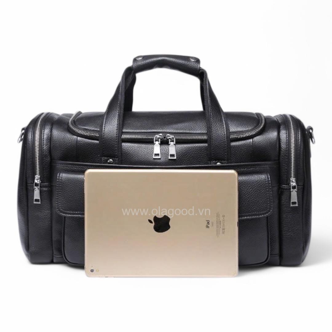 Túi du lịch da bò cao cấp - DL012B - Hình ảnh 6