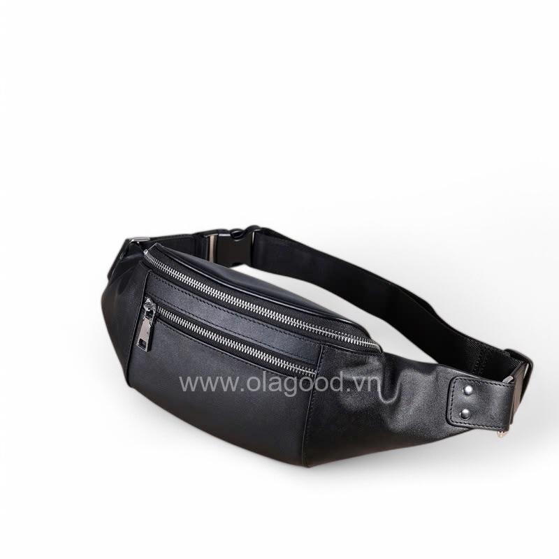 Túi xách bao tử da bò cao cấp - BT012B - Hình ảnh 4