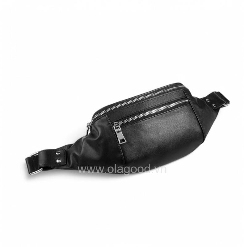 Túi xách bao tử da bò cao cấp - BT012B - Hình ảnh 5