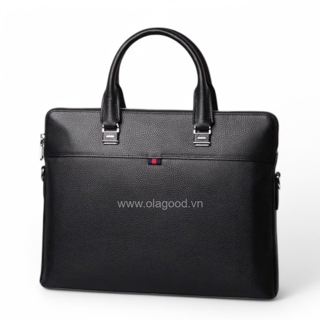 Túi xách laptop nam công sở da bò - LT0120B - Hình ảnh 4