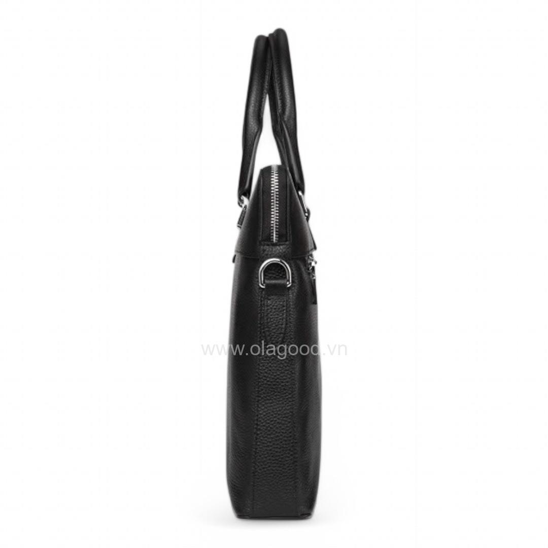 Túi xách laptop nam công sở da bò - LT0120B - Hình ảnh 9