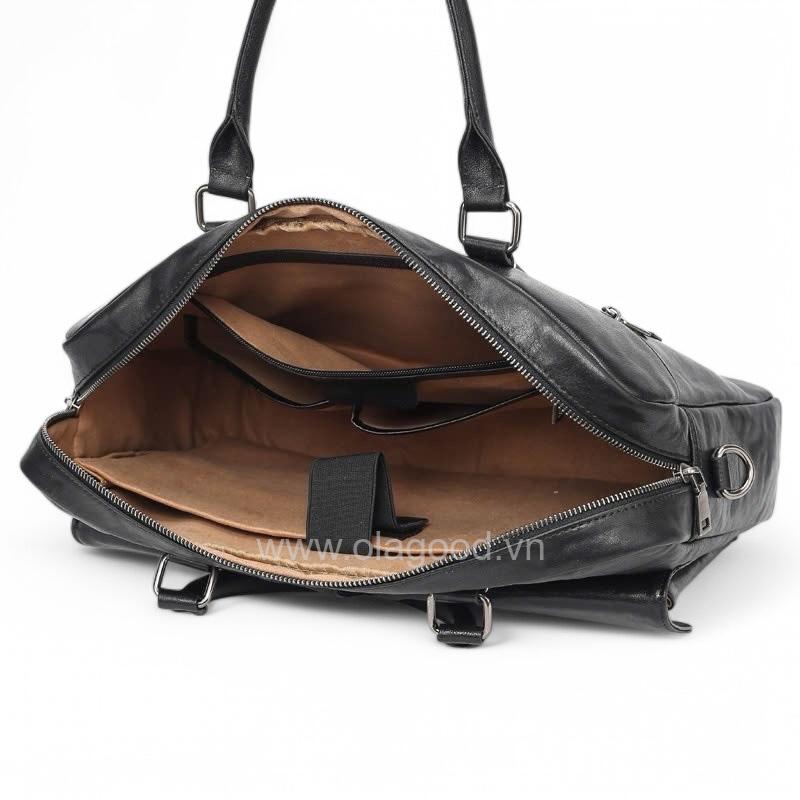 Túi xách laptop nam văn phòng da bò cao cấp - LT0122B - Hình ảnh 9