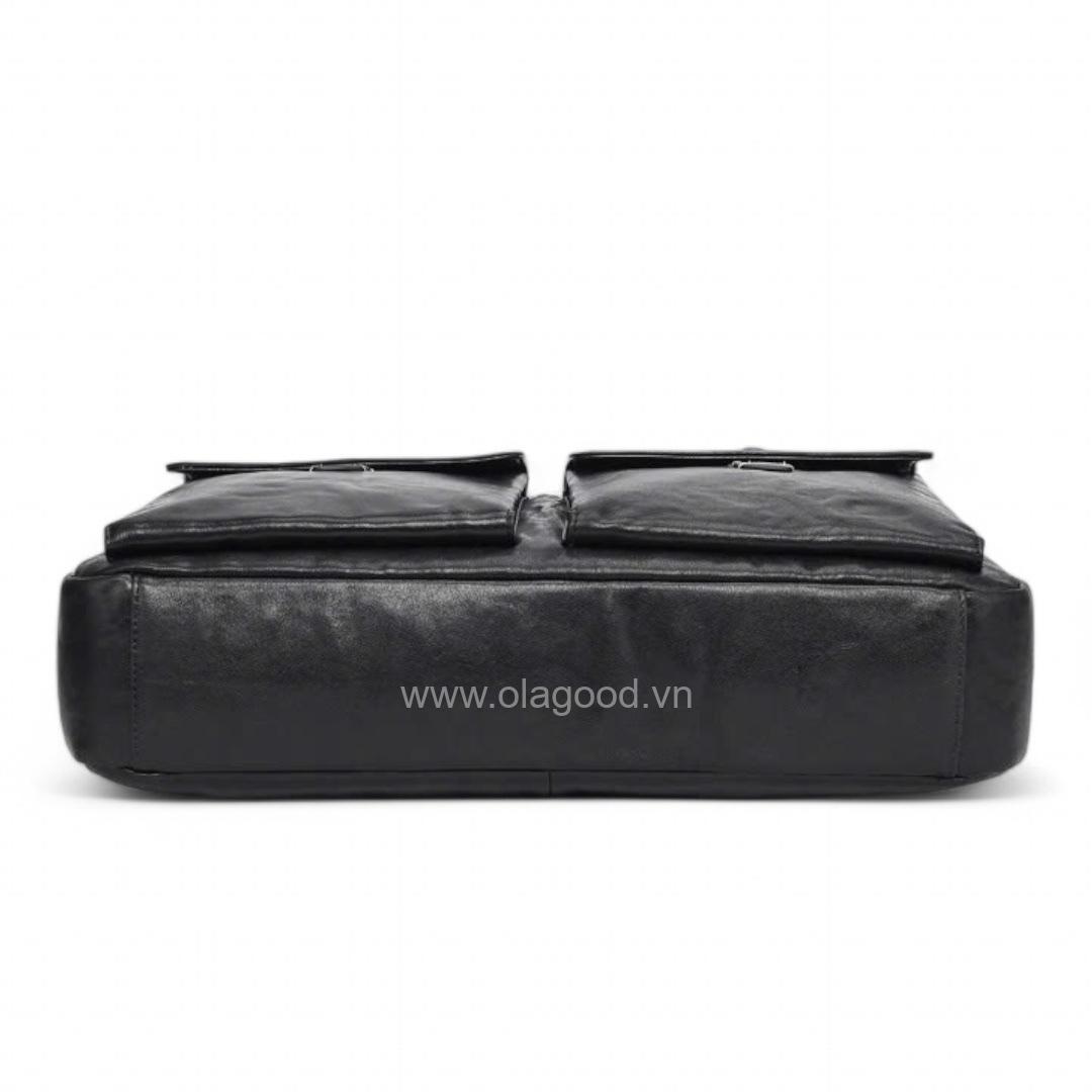 Túi xách laptop nam văn phòng da bò cao cấp - LT0122B - Hình ảnh 11