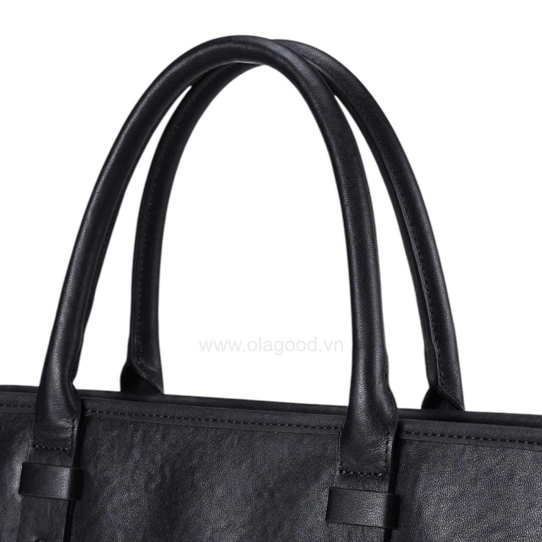 Túi xách nam công sở da bò cao cấp - LT0125B - Hình ảnh 12