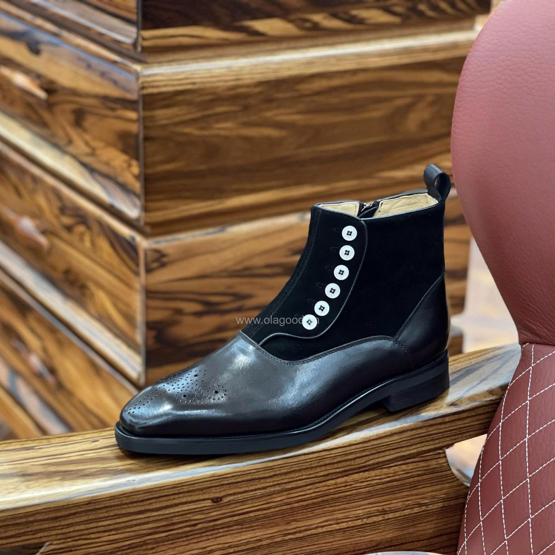 Boot button nam da bê cao cấp - ZBT011B - Hình ảnh 19