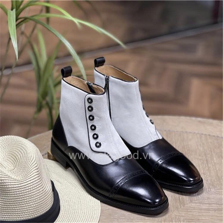 Boot button nam da bê cao cấp - ZBT011B - Hình ảnh 20