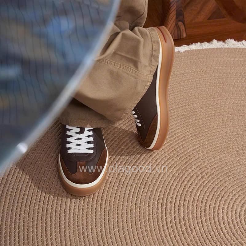 Giày thể thao nam da lộn cao cấp - ZSK019B - Hình ảnh 17