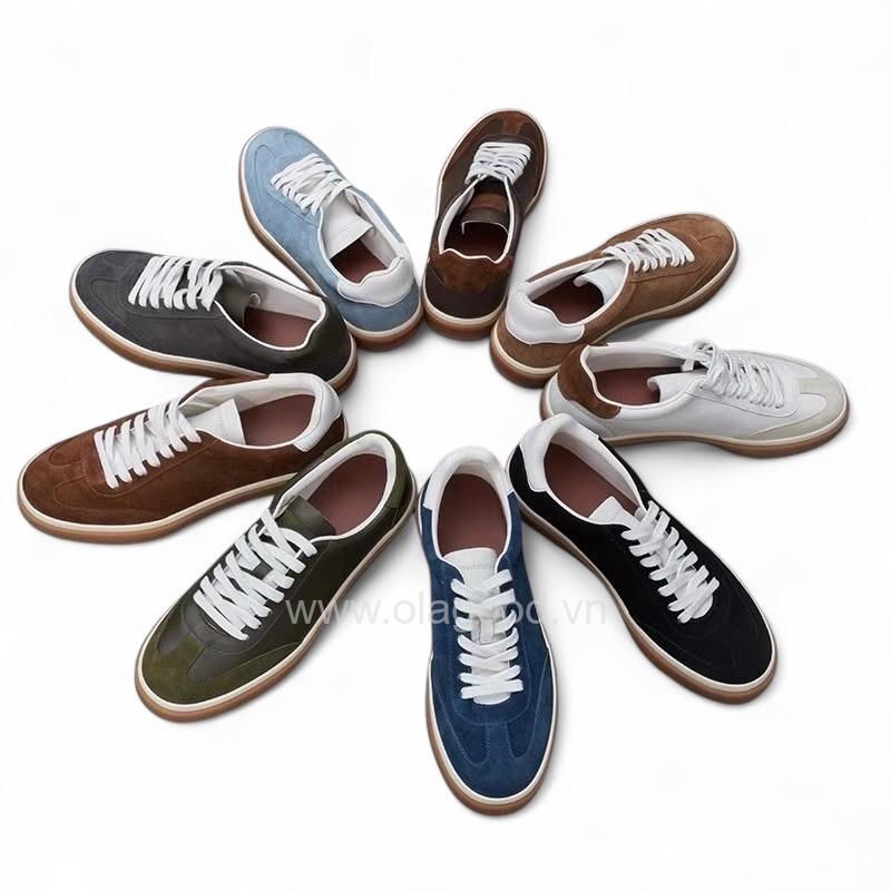 Giày thể thao nam da lộn cao cấp - ZSK0114B - Hình ảnh 11