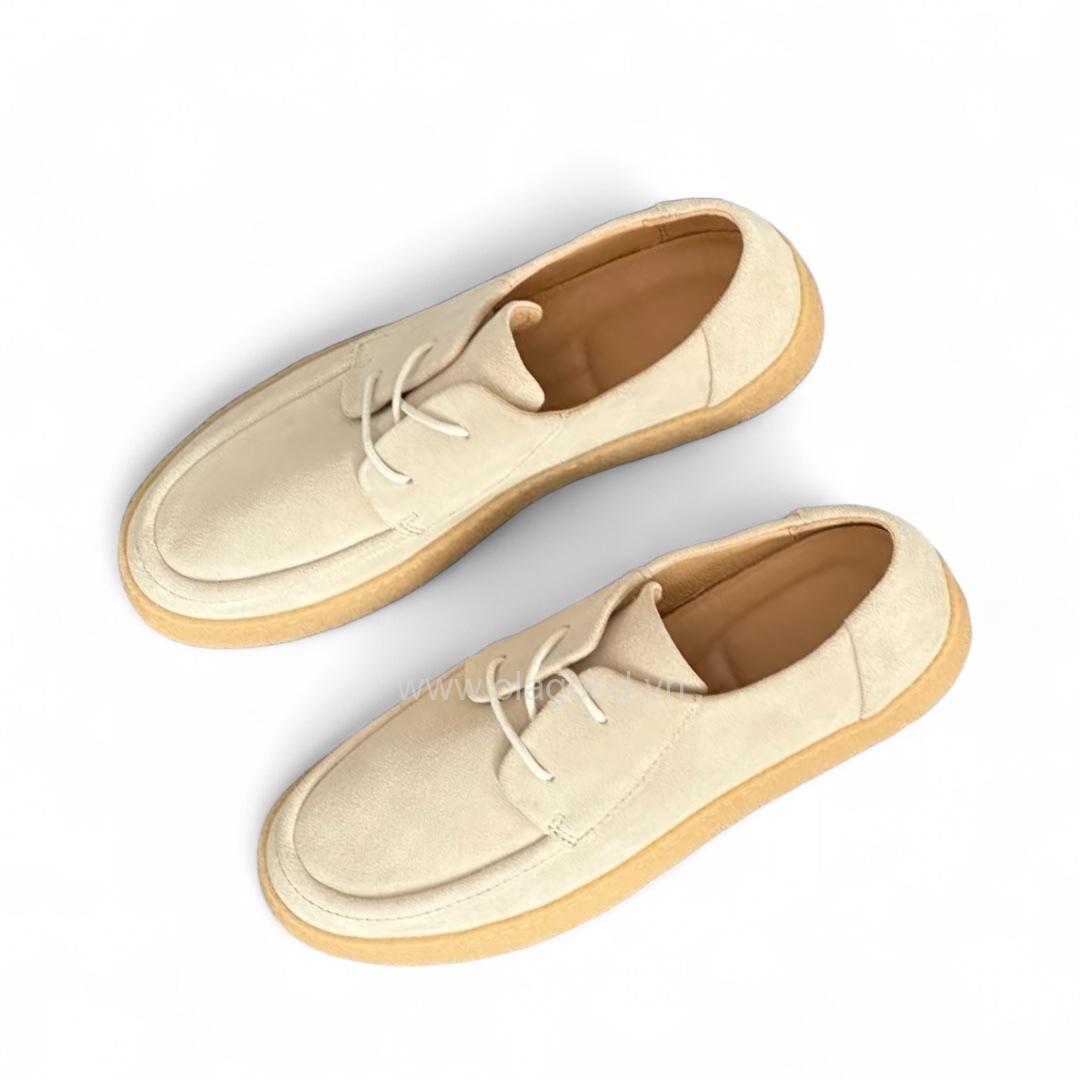 Giày derby 2 mắt da lộn cao cấp - ZDH014B - Hình ảnh 4