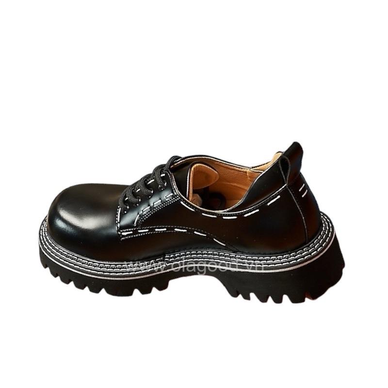 Giày derby chunky da bê cao cấp - ZDC015B - Hình ảnh 15