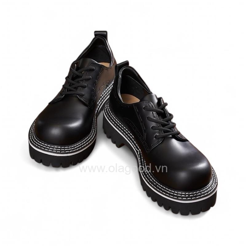 Giày derby chunky da bê cao cấp - ZDC015B - Hình ảnh 11