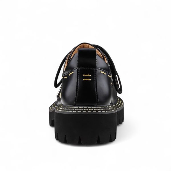 Giày derby chunky da bê cao cấp - ZDC015B - Hình ảnh 9