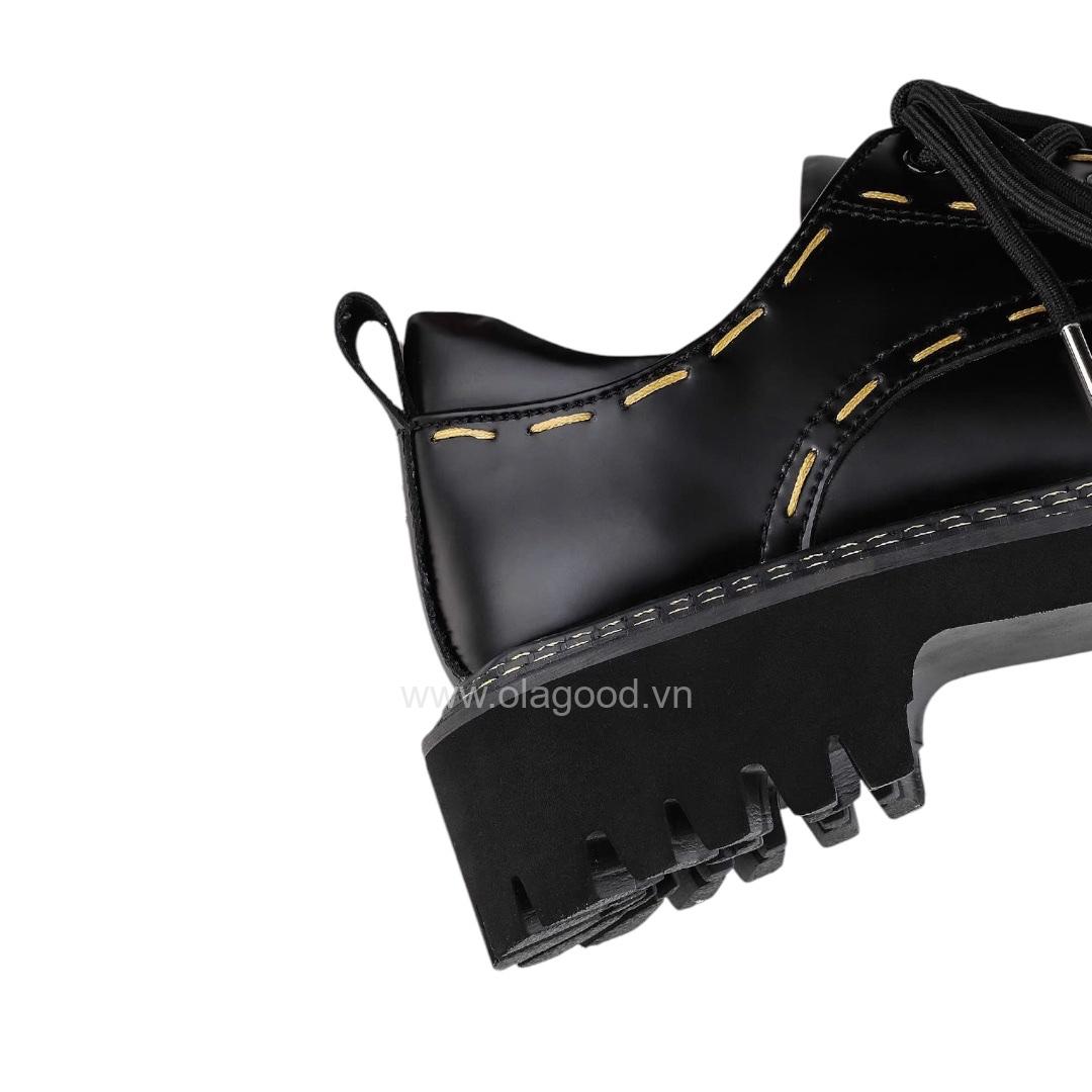 Giày derby chunky da bê cao cấp - ZDC015B - Hình ảnh 8